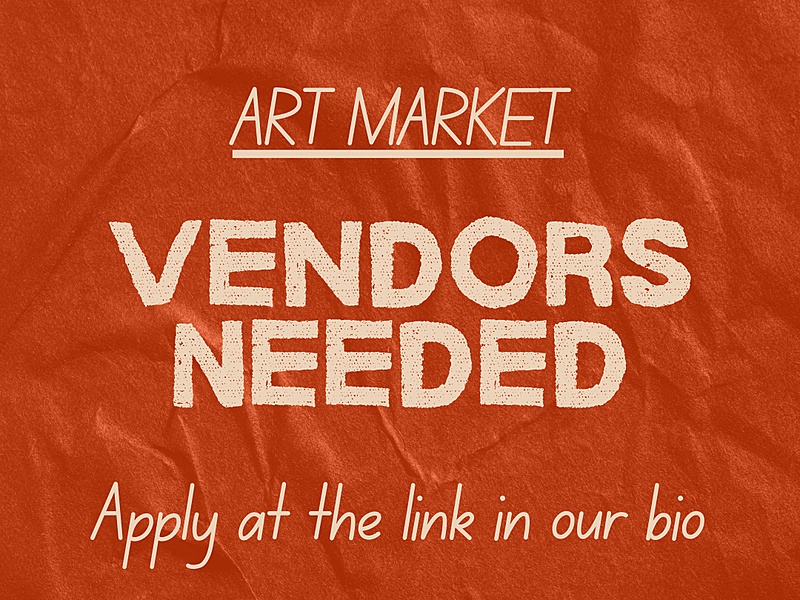 Art vendor flyer