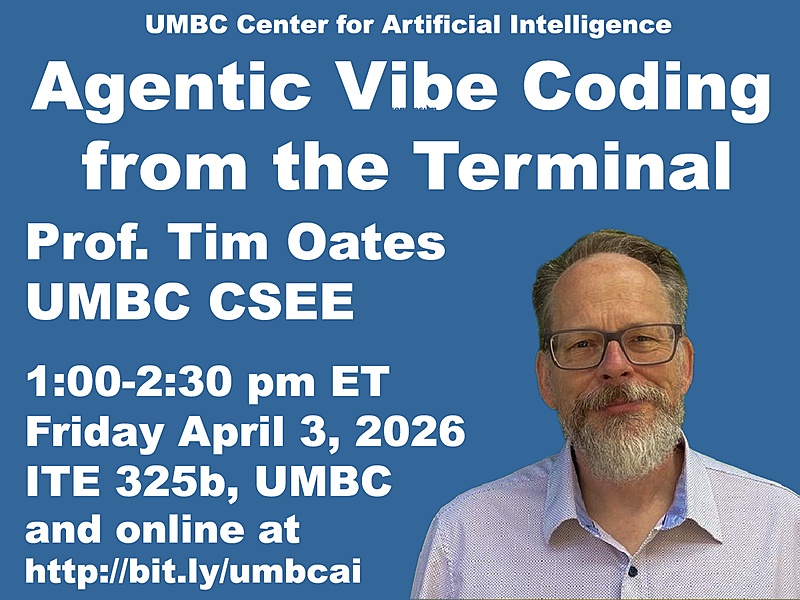 image for talk by Tim Oates