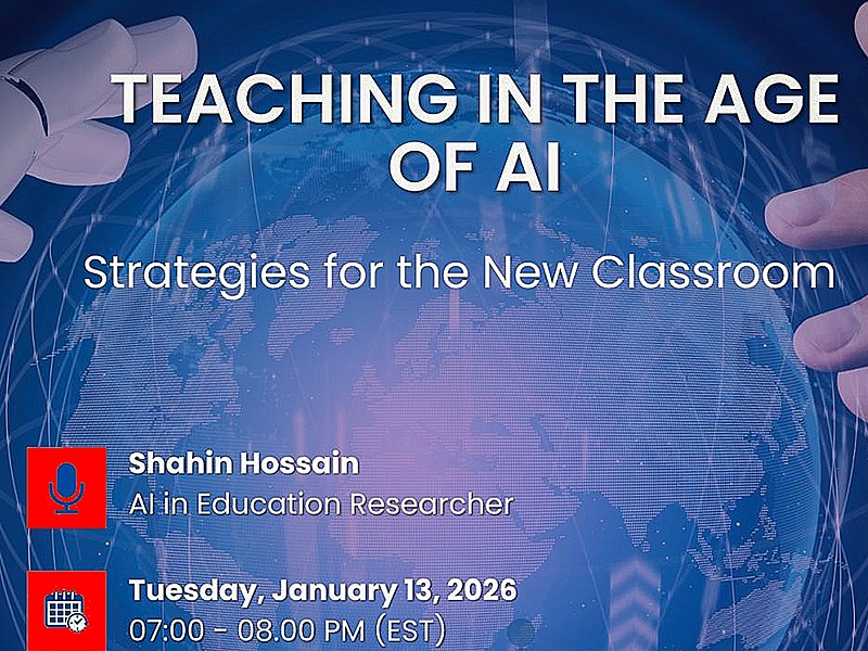 One hour online seminar on teaching with AI