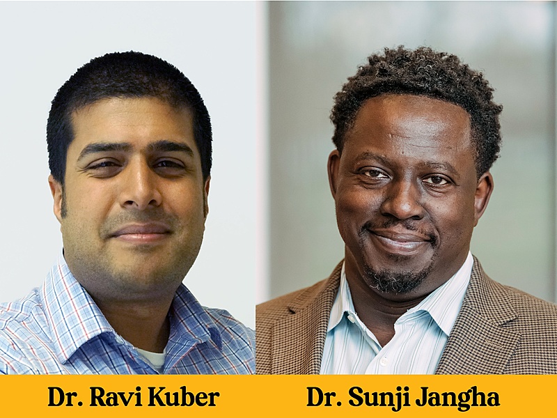 Dr. Ravi Kuber and Dr. Sunji Jangha