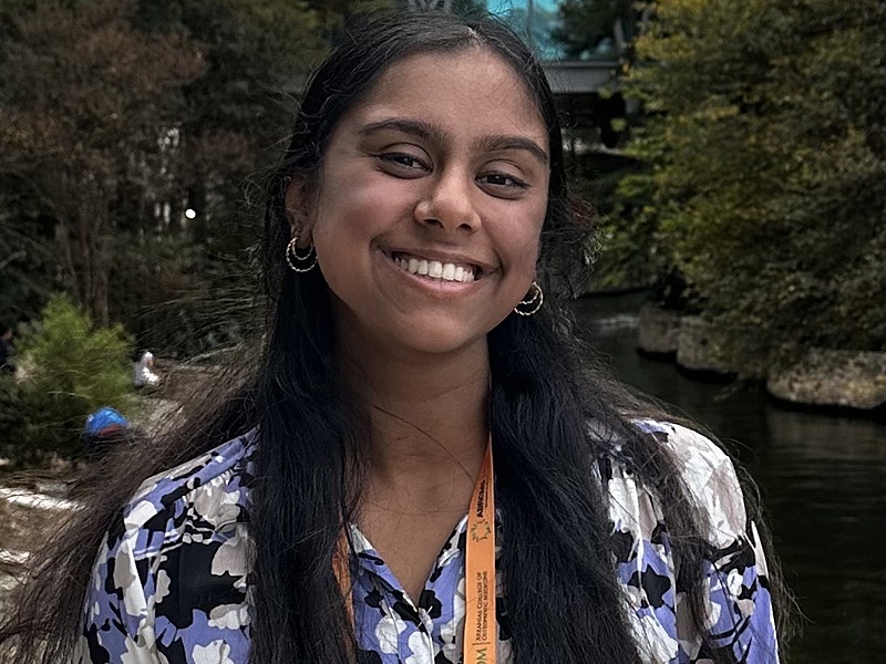 photo of UMBC student Sanjana Srimath