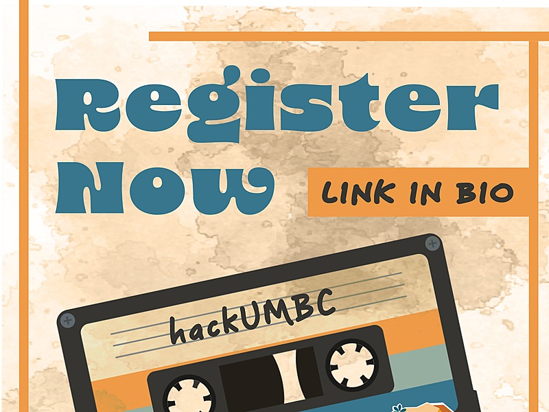Register now for hackUMBC