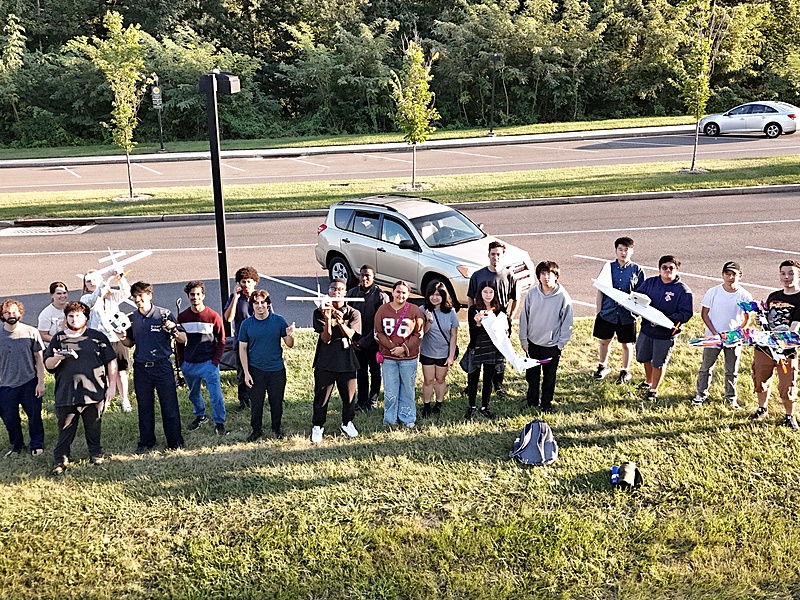 Drone Day teams Posing