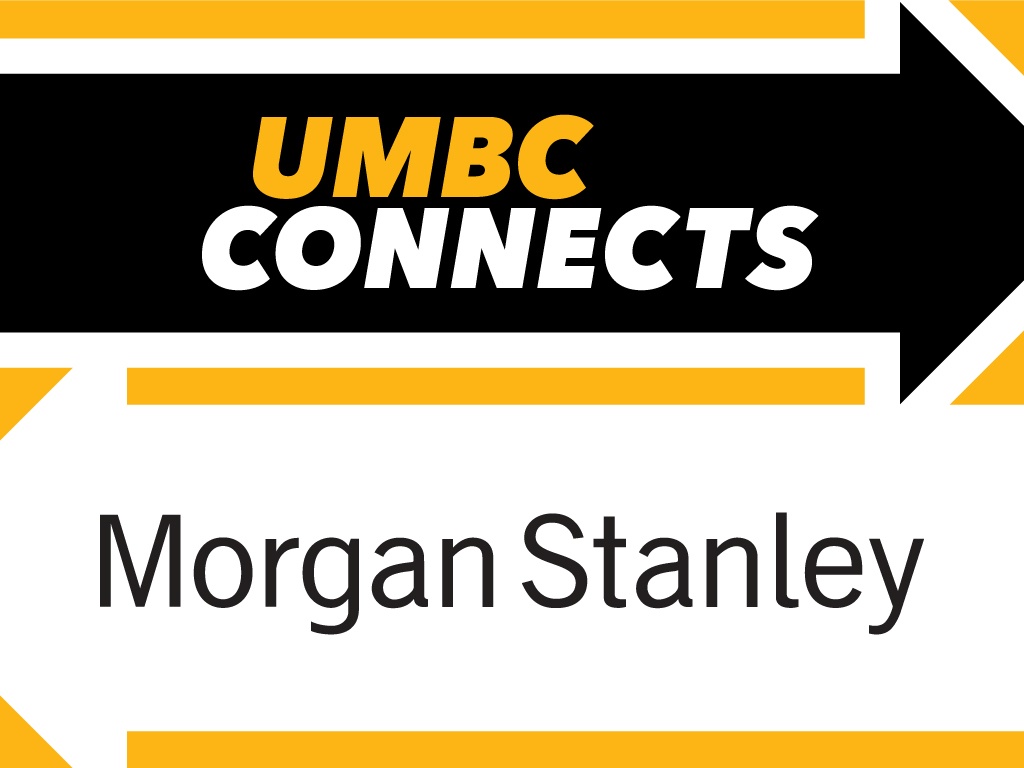 UMBC Connects Morgan Stanley Logo