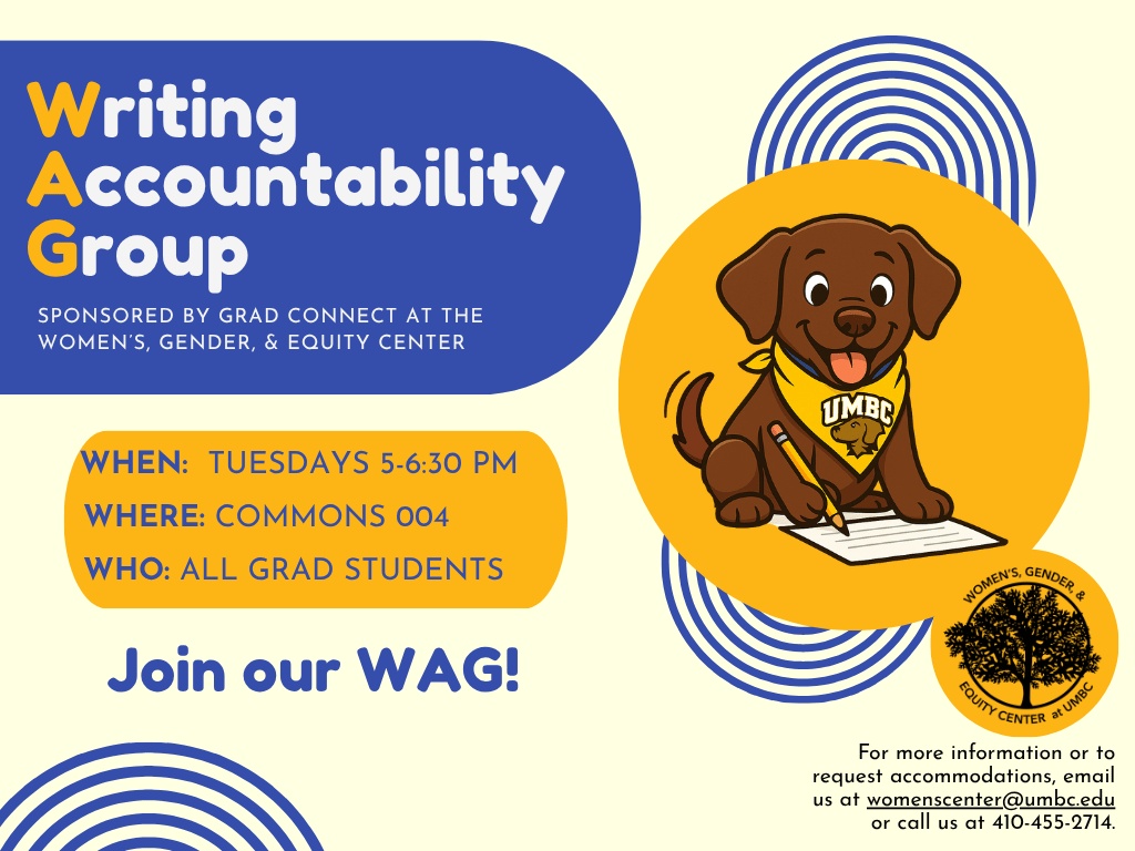 Grad Connect: Writing Accountability Group