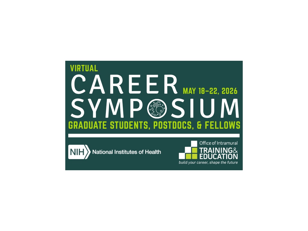 NIH Career Symposium 2026 logo.