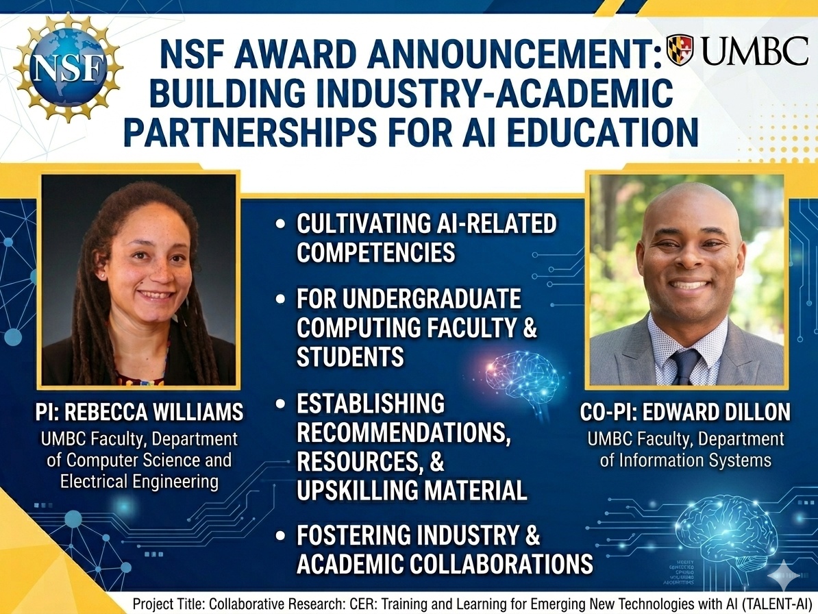 NSF award for umbc faculty