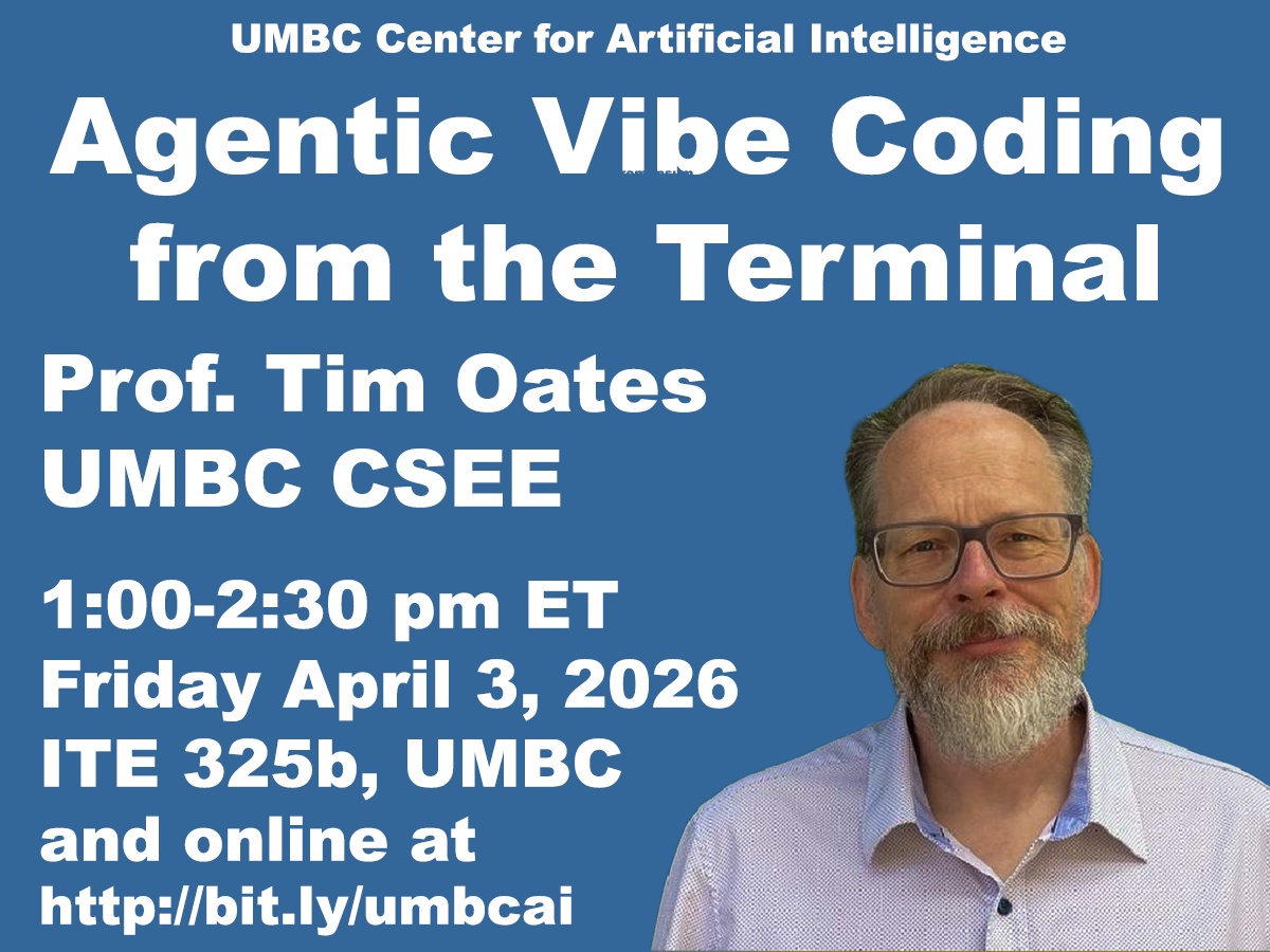 image for talk by Tim Oates