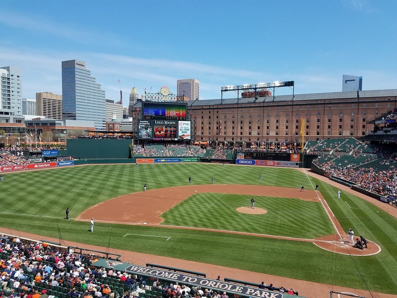 Camden Yards baseball field