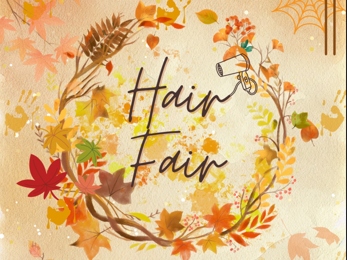 It’s that time of year again!  Curl PWR’s biggest annual event is back! Hair Fair is returning to Commons Mainstreet, and this time, we’re bringing all the fall vibes! 

Join us on October 16th from 12–3 PM for an afternoon filled with hair, self-care, shopping, and all things autumn! 

Come support amazing local small businesses and vendors as they bring their best products and services to campus! 

Grab your friends and stop by Commons Mainstreet for an afternoon of shopping, supporting small businesses, and celebrating hair!  Hair Fair is an event you won’t want to miss! We’ll see you there!