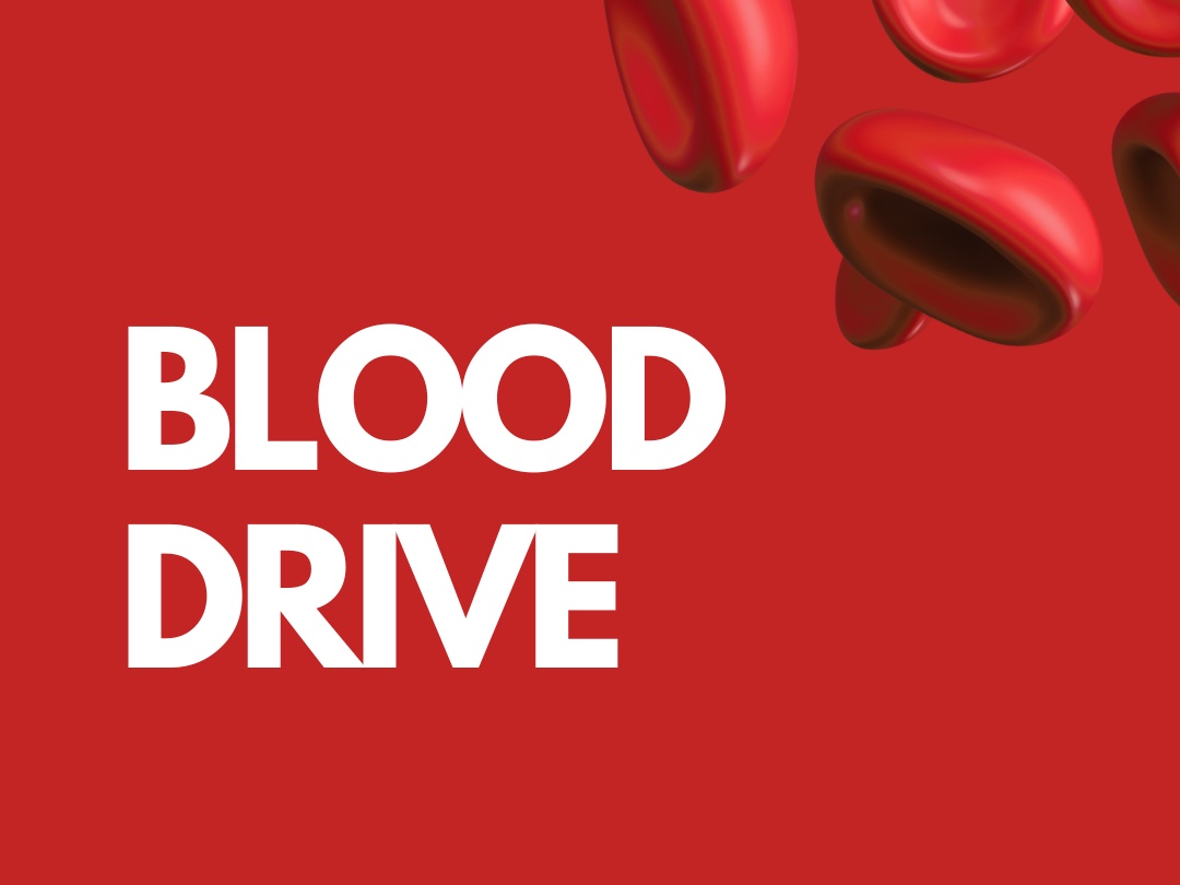 Flyer for Blood Drive