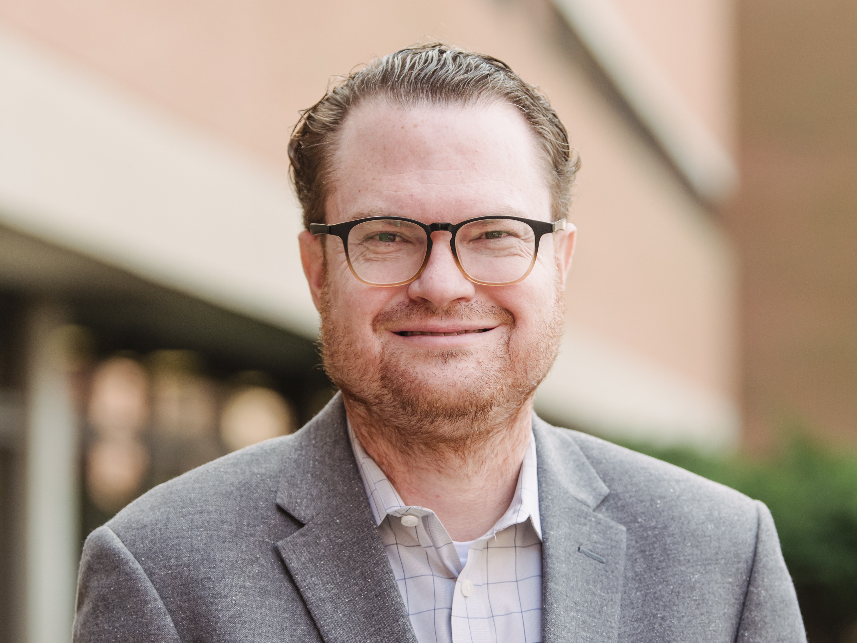 headshot of author and UMBC prof, William Blake.