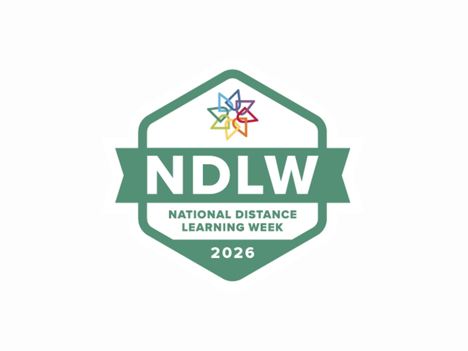 Logo for National Distance Learning Week (NDLW)
