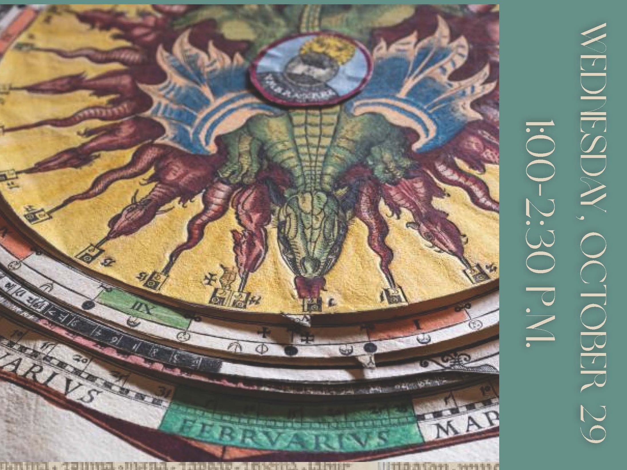 Detail from an astronomy rare book